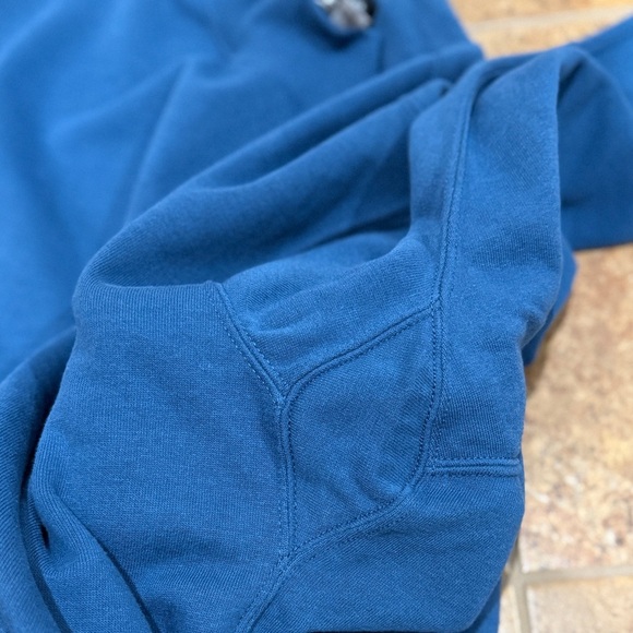 New Ralph Lauren RLX Embroidered-Logo Mock-Neck Jumper Sz XS Blue Preppy Golf - Picture 7 of 8